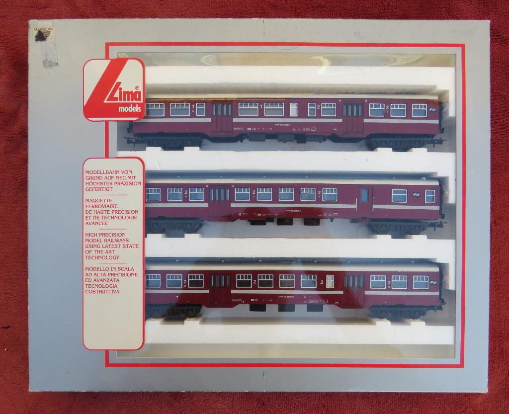 Lima 149778, NS set ijssellijnrijtuigen, Gelijkstroom, Wagon, Ophalen of Verzenden, Lima