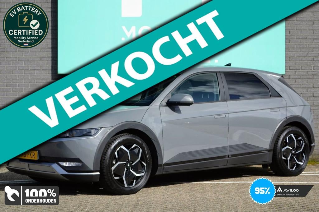 Hyundai IONIQ 5 Connect+ 73kWh SOH95% LED CarPlay Wpomp ACC, Auto's, Hyundai, Achterwielaandrijving, Gebruikt, 199 min, Lichtsensor