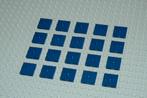 L482 Stenen 2x2 met 1 nop donker blauw 20 st., Ophalen of Verzenden, Nieuw, Losse stenen, Lego