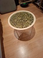 Hertog jan bijzettafel van bierdoppen, 50 tot 100 cm, Rond, Nieuw, Minder dan 50 cm