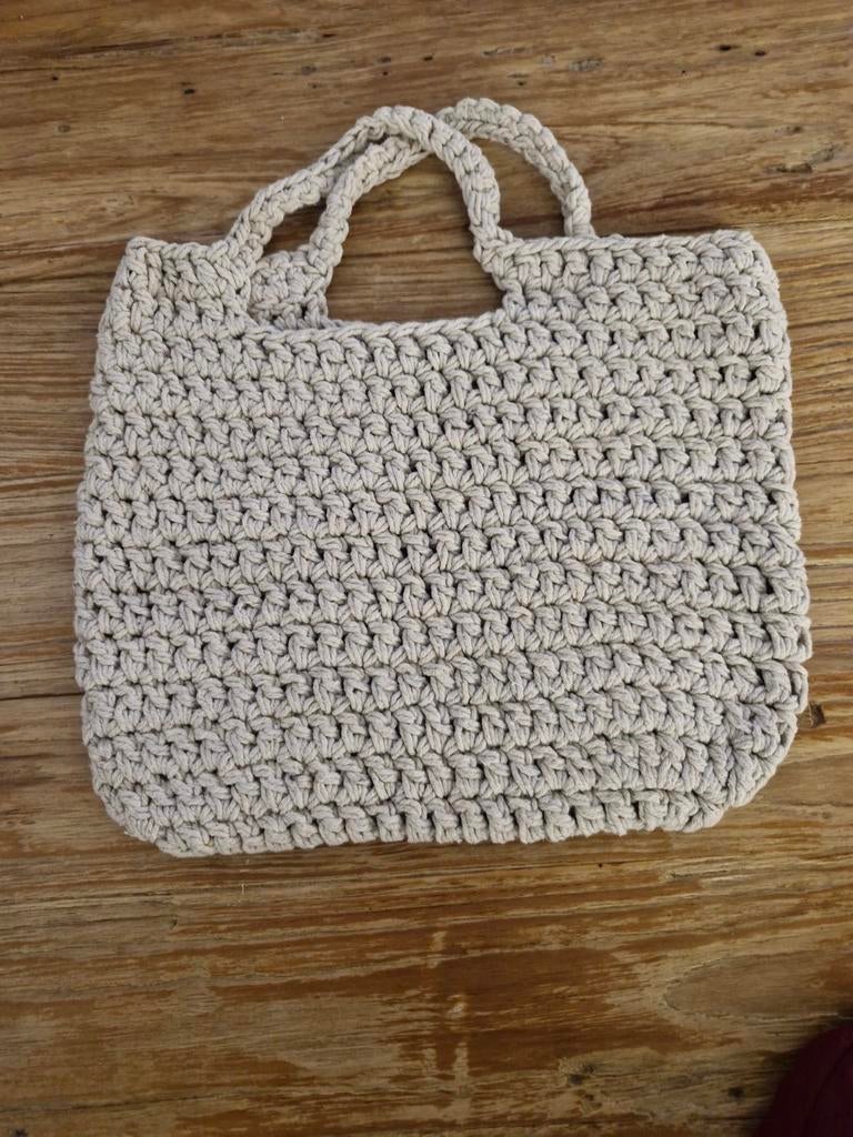 Tasje, Ophalen of Verzenden, Nieuw, Wit, Handtas