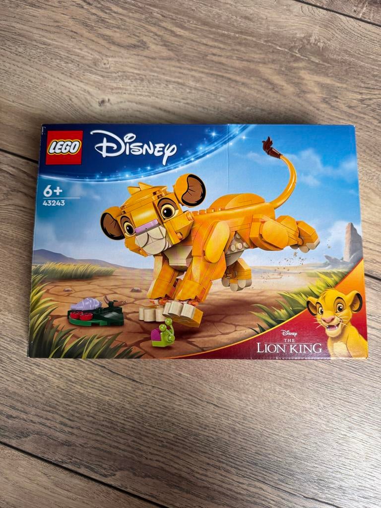 Lego Disney De Leeuwenkoning Simba 43243, Lego, Ophalen of Verzenden, Zo goed als nieuw, Compleet