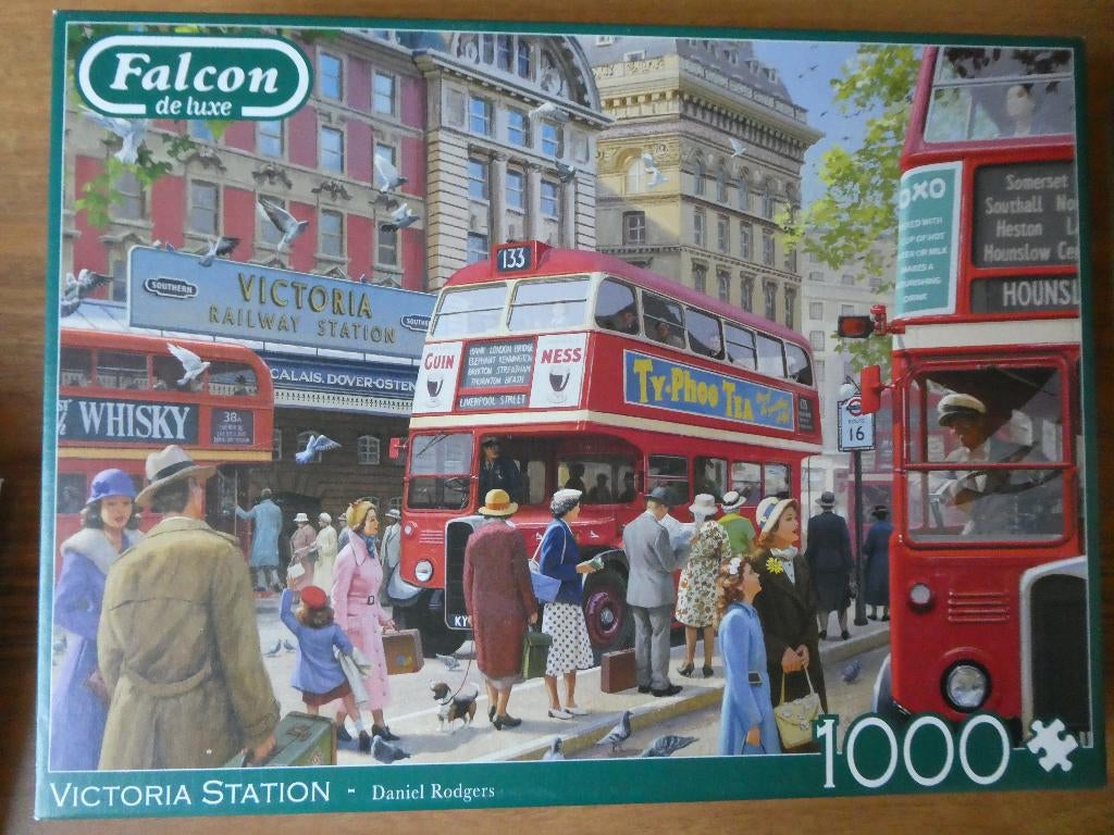 legpuzzle 1000, Ophalen of Verzenden, 500 t/m 1500 stukjes, Zo goed als nieuw, Legpuzzel