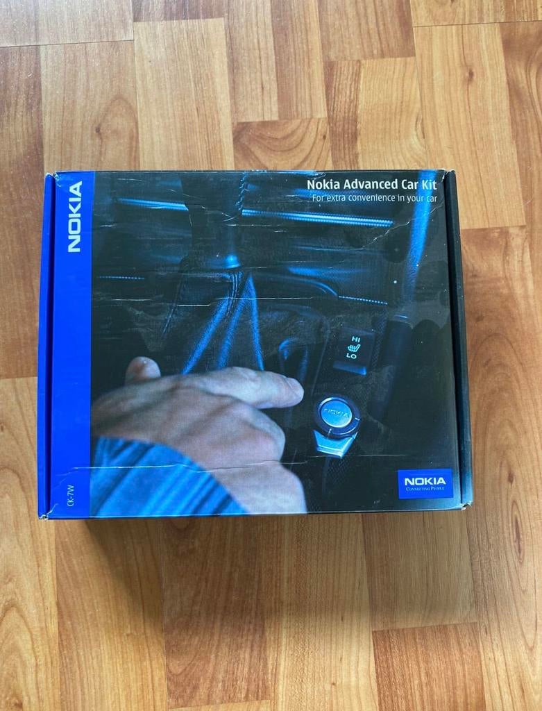 Nokia Advanced Carkit CK-7W, Telecommunicatie, Carkits, Gebruikt, Inbouw, Nokia, Ophalen of Verzenden