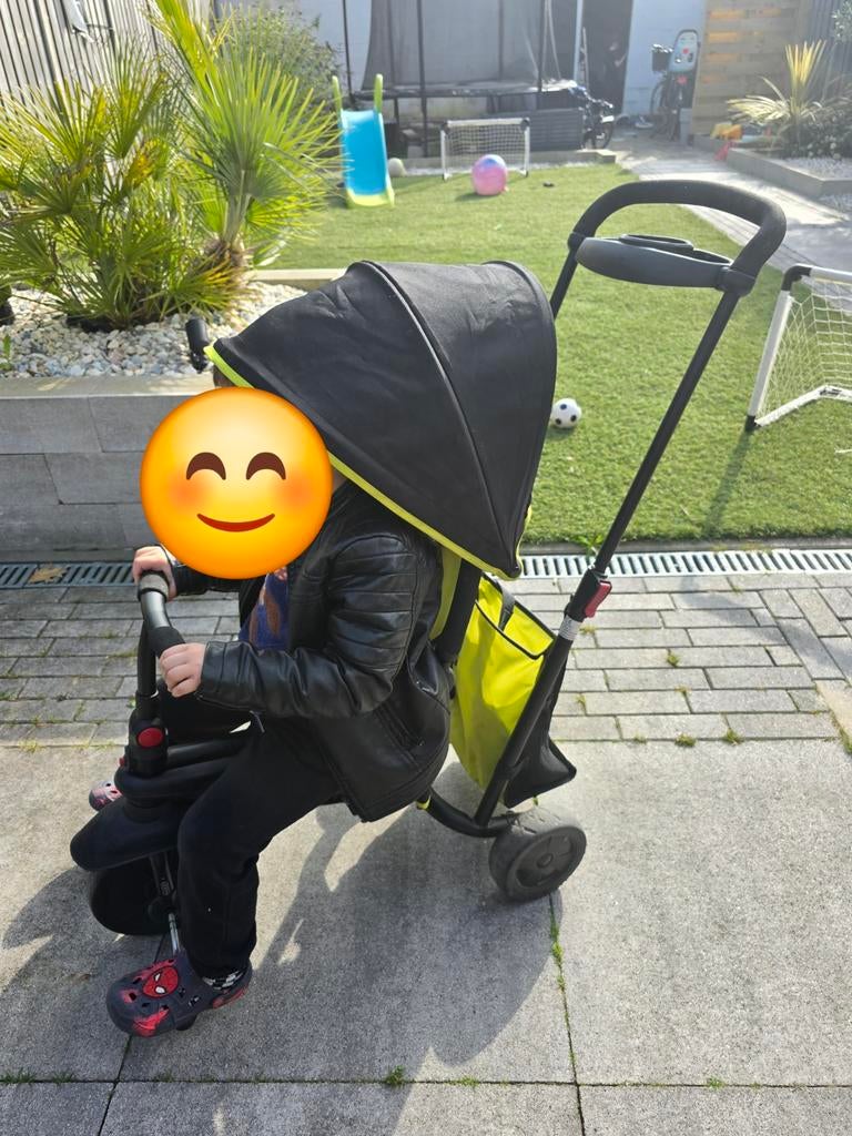 Smarttikes duw driewieler, Ophalen