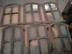Gietijzeren stal raam  6 stuks, Doe-het-zelf en Verbouw, Glas en Ramen, Gebruikt, Minder dan 80 cm, Minder dan 80 cm, Overige typen