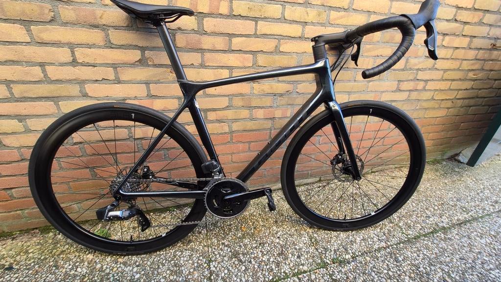 Giant TCR Advanced Pro 1 Disc SRAM AXS Powermeter M/L, Ophalen, Carbon, Giant, Zo goed als nieuw
