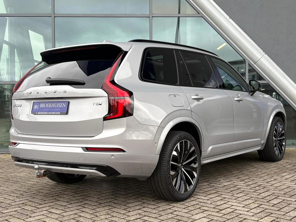 Volvo XC90 2.0 T8 Plug-in hybrid AWD Ultra Dark 455pk Luchtv, Gebruikt, Zwart, 4 cilinders, 1969 cc