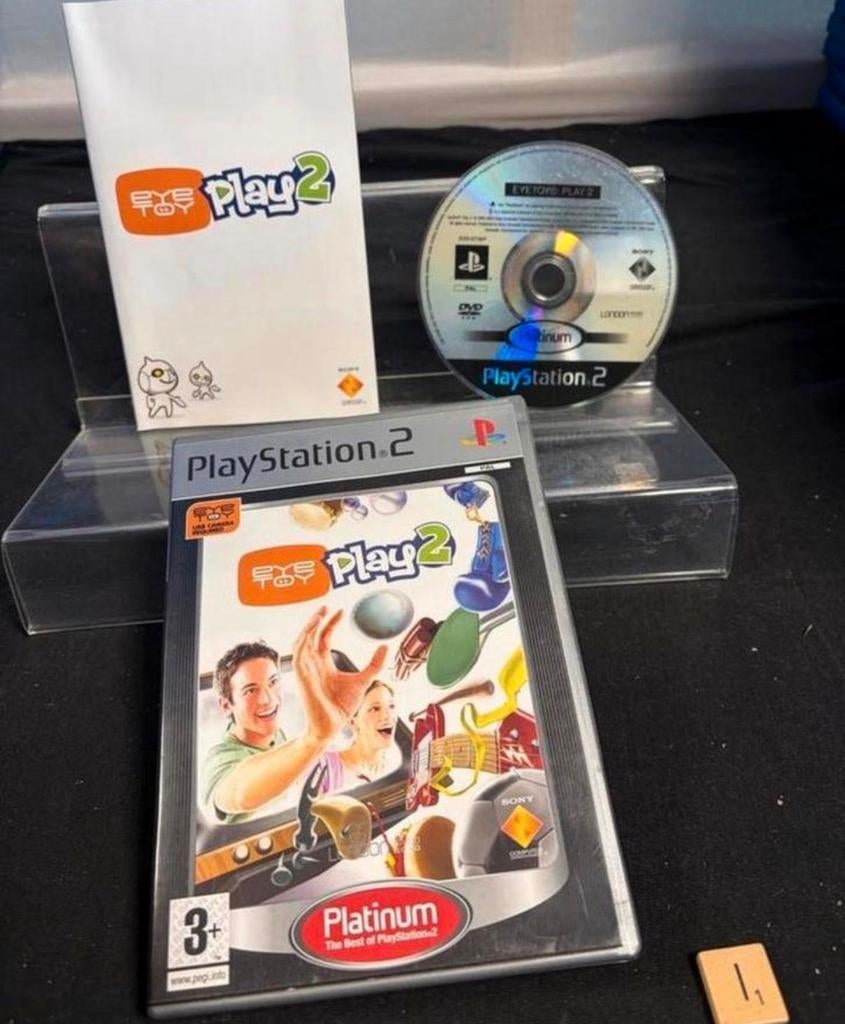 EyeToy Play 2 - PlayStation 2 (PS2) - Platinum Edition, Sony Interactive Entertainment Europe Ltd, 10 Great Marlborough Street, London, W1F 7LP, UK