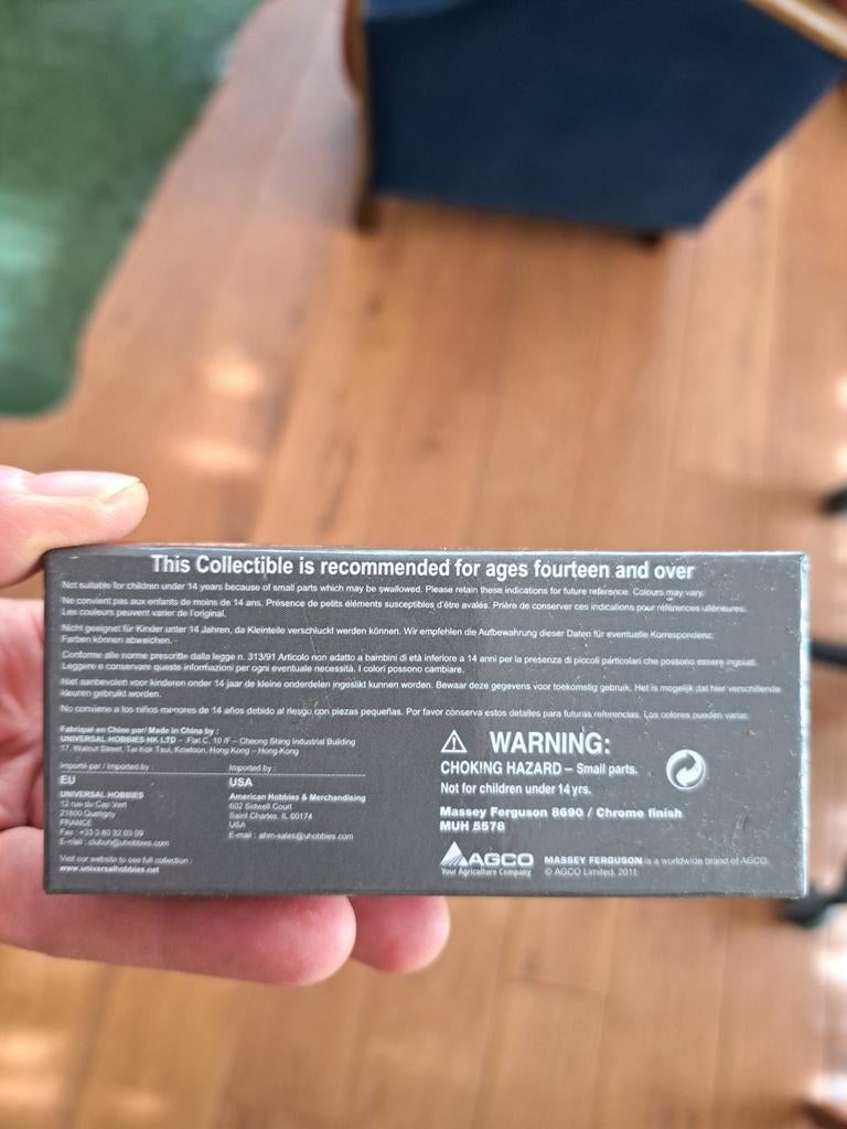 Sleutelhanger Massey Ferguson MF8690, Ophalen of Verzenden, Nieuw, Overige merken