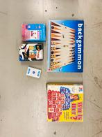 Diverse gezelschapsspellen - Backgammon, Pentago, Yahtzee, Een of twee spelers, Ophalen of Verzenden, Gebruikt, Reisspel