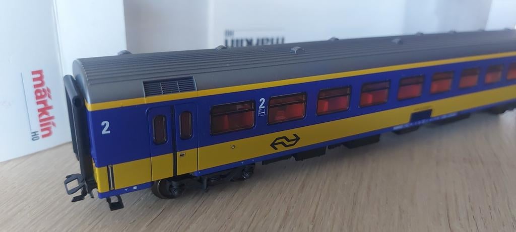 Märklin NS 2 de klas intercity rijtuig artnr 42645 in ovp, Wisselstroom, Wagon, Ophalen of Verzenden, Märklin