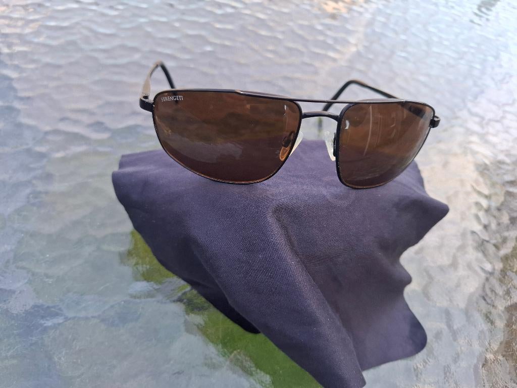 serengeti zonnebril modugno 8406, Ophalen of Verzenden, Zo goed als nieuw, Bruin, Overige merken