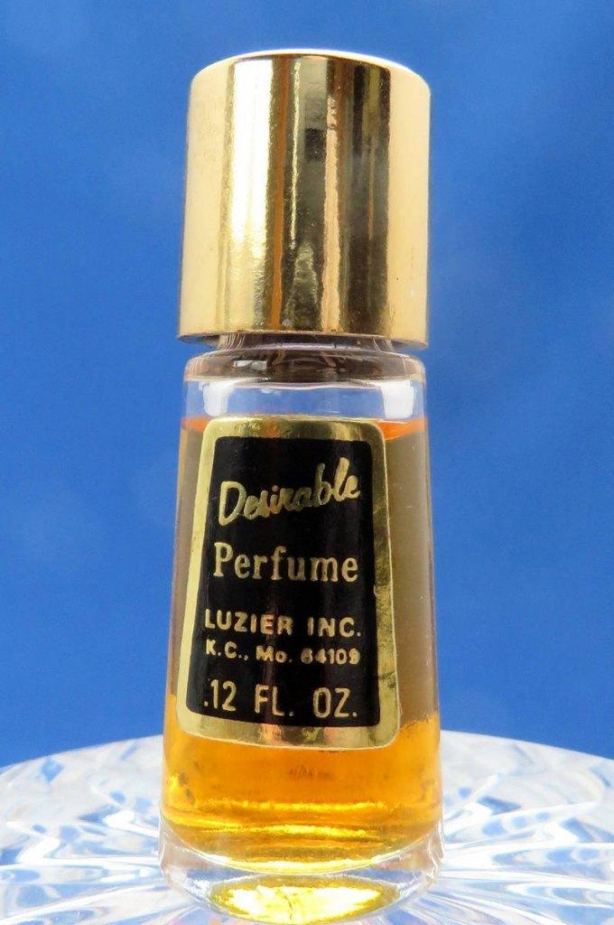 Mini - LUZIER - Desirable - 3,6ml - p - 5,2cm, Verzamelen, Parfumverzamelingen, Zo goed als nieuw, Miniatuur, Gevuld, Ophalen of Verzenden