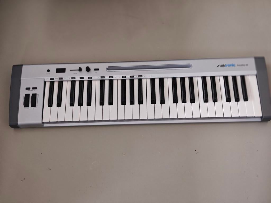 Swissonic Easykey 49 MIDI Keyboard, Muziek en Instrumenten, Gebruikt, Midi-aansluiting, Ophalen, 49 toetsen