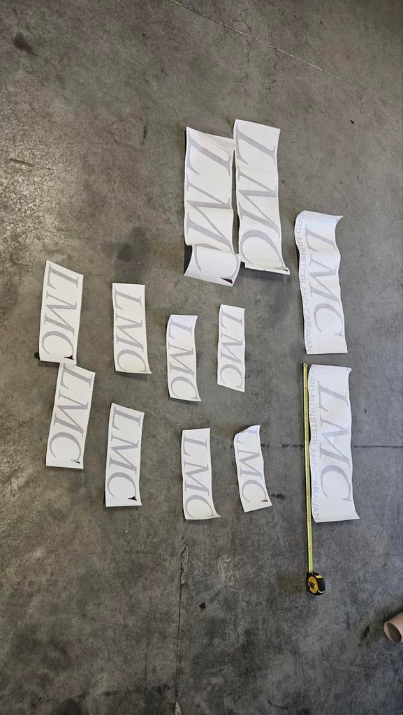 LMC Caravan/Camper Stickers - Nieuw, Ophalen of Verzenden, Nieuw