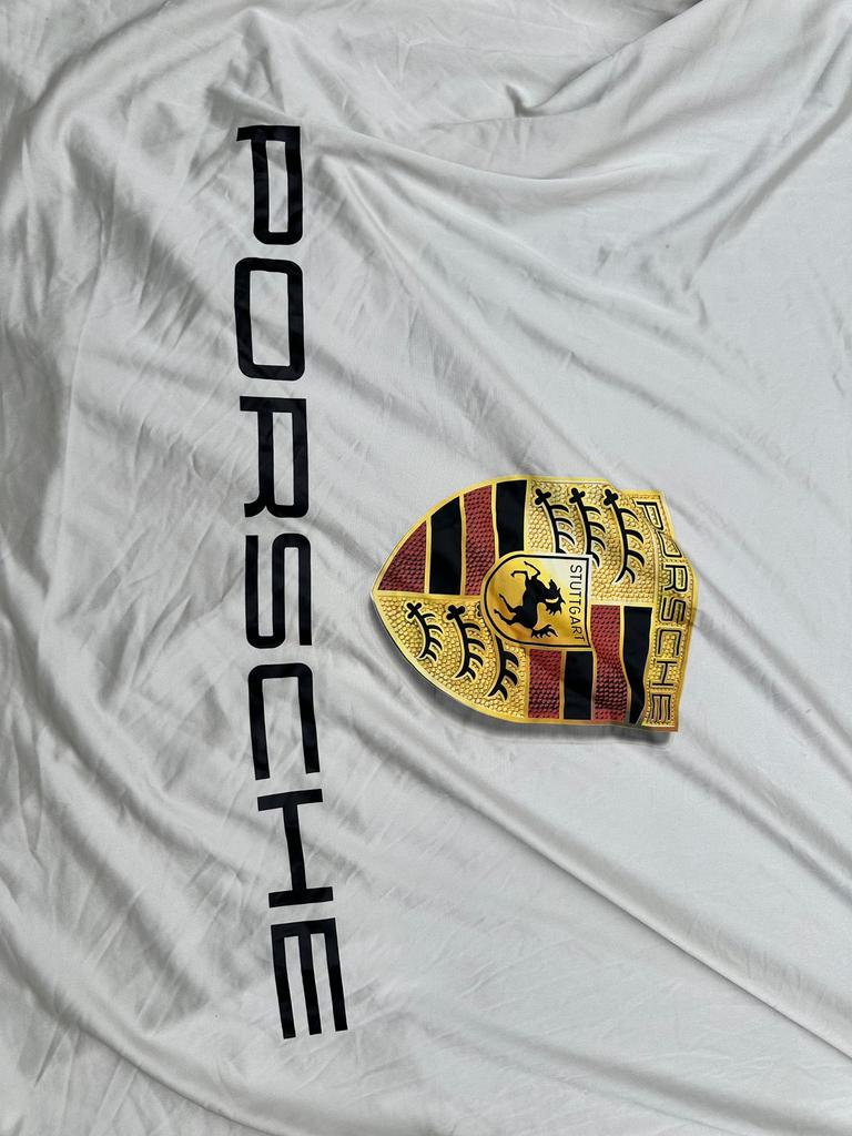 Porsche autohoes beige., Ophalen of Verzenden