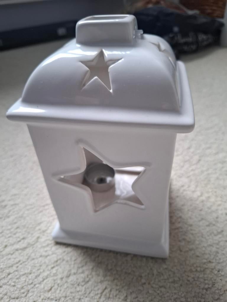 Waxinelichtje huisje ster, Ophalen, Zo goed als nieuw