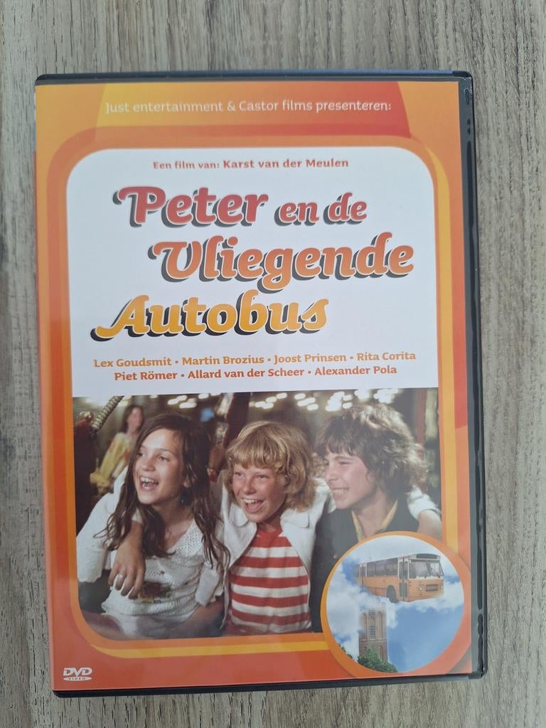 Dvd Peter en de vliegende autobus, Ophalen of Verzenden