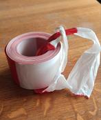 Afzet lint rood wit., Ophalen of Verzenden