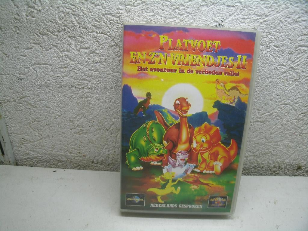 vhs 208a platvoet en z'n vriendjes 11, Alle leeftijden, Ophalen of Verzenden, Gebruikt