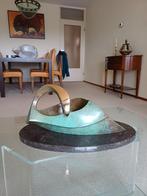 Slapende zwaan bronzen beeld van Mark Dedrie, Ophalen