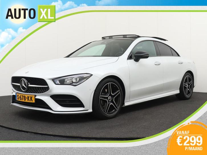 Mercedes-Benz CLA-Klasse 180 AMG Night-Pakket Pano-dak Camer, Auto's, Mercedes-Benz, Bedrijf, Te koop, CLA, ABS, Achteruitrijcamera