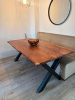Eettafel hout, Ophalen, Gebruikt, 50 tot 100 cm, 150 tot 200 cm