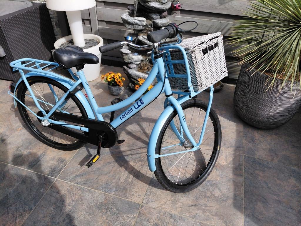 Cortina U4 24 inch meisjesfiets - 3V-Leeftijd 8j t/m 11j, Fietsen en Brommers, Fietsen | Meisjes, Ophalen, Versnellingen, Cortina