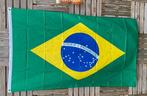 Vlag Brazilië, 90x150 cm groot met 2 oogringen NIEUW, Diversen, Vlaggen en Wimpels, Ophalen of Verzenden, Nieuw