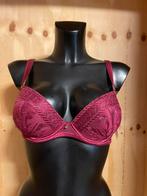 Aubade push up bh 80c - 65d - 70d - 75d crim 2dn08, Verzenden, Rood, BH