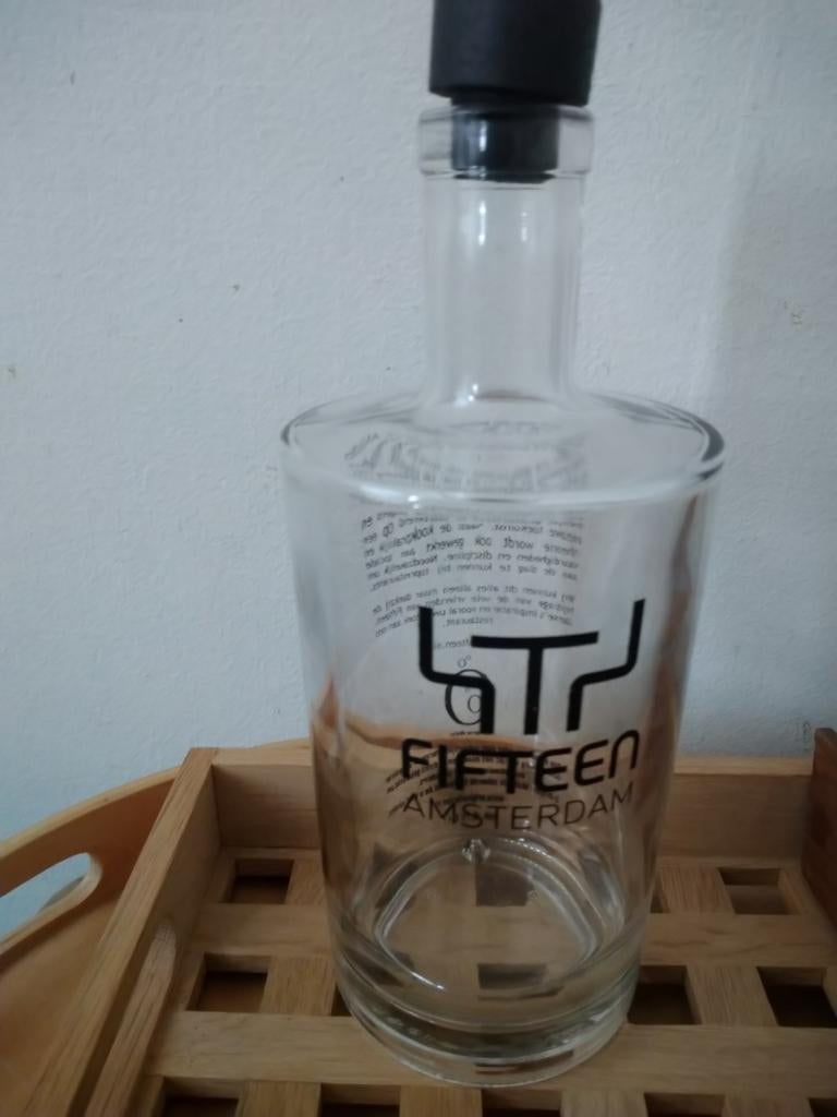Jamie Oliver waterfles fifteen, Verzamelen, Glas en Borrelglaasjes, Ophalen of Verzenden, Overige typen