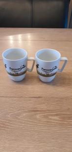 Twee leuke Plancken dael kopjes, Ophalen, Zo goed als nieuw, Overige stijlen, Kop(pen) en/of Schotel(s)