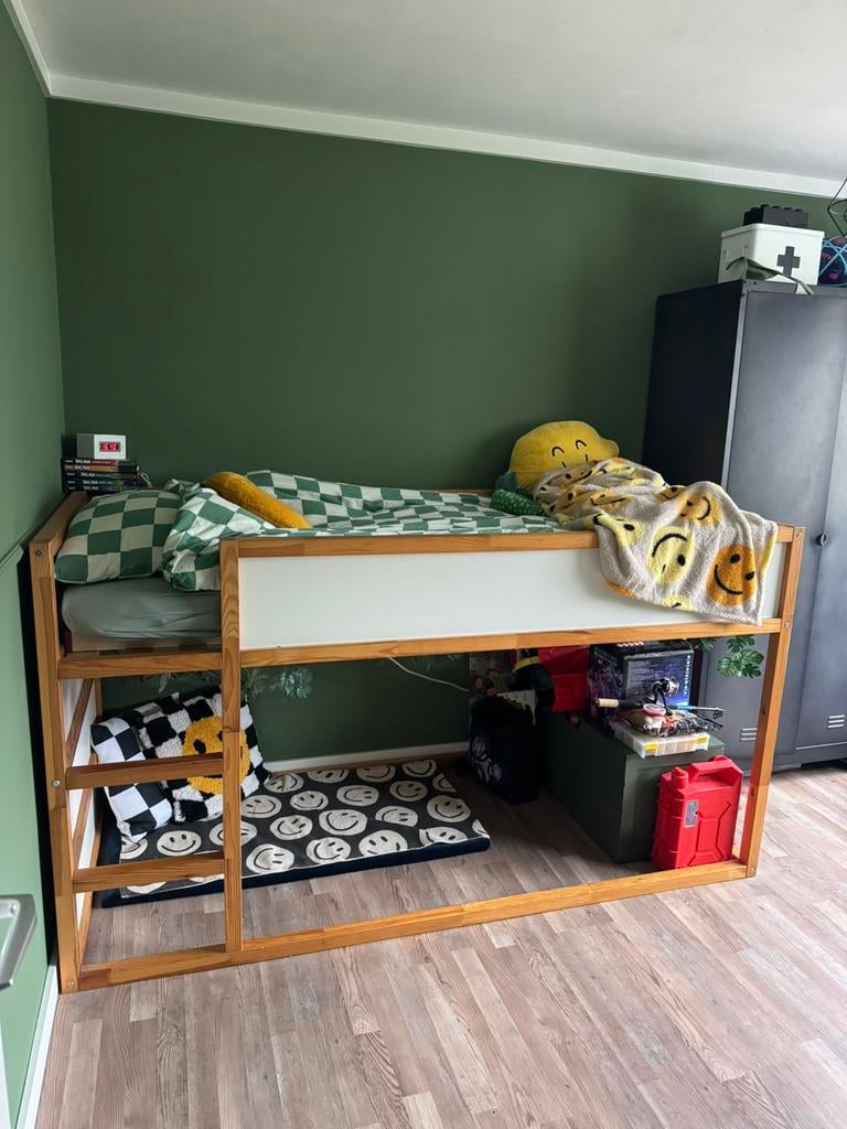 Ikea half hoogslaper, Ophalen, Zo goed als nieuw, Hoogslaper