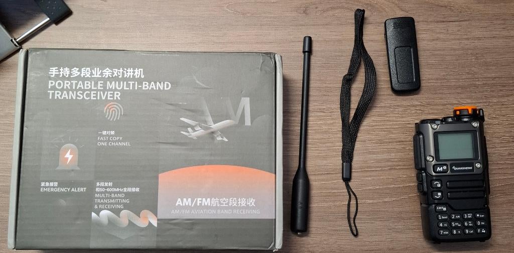 Portofoon Quansheng UV-K5 (8) v3!  2MB EEPROM, Met broekklem, Nieuw, Ophalen of Verzenden, Portofoon of Walkie-talkie