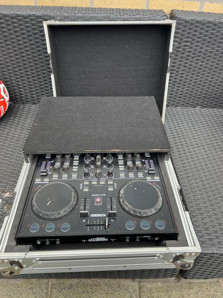 Reloop Master Edition DJ-set met flight case, Ophalen of Verzenden, Gebruikt, Dj-set, Reloop