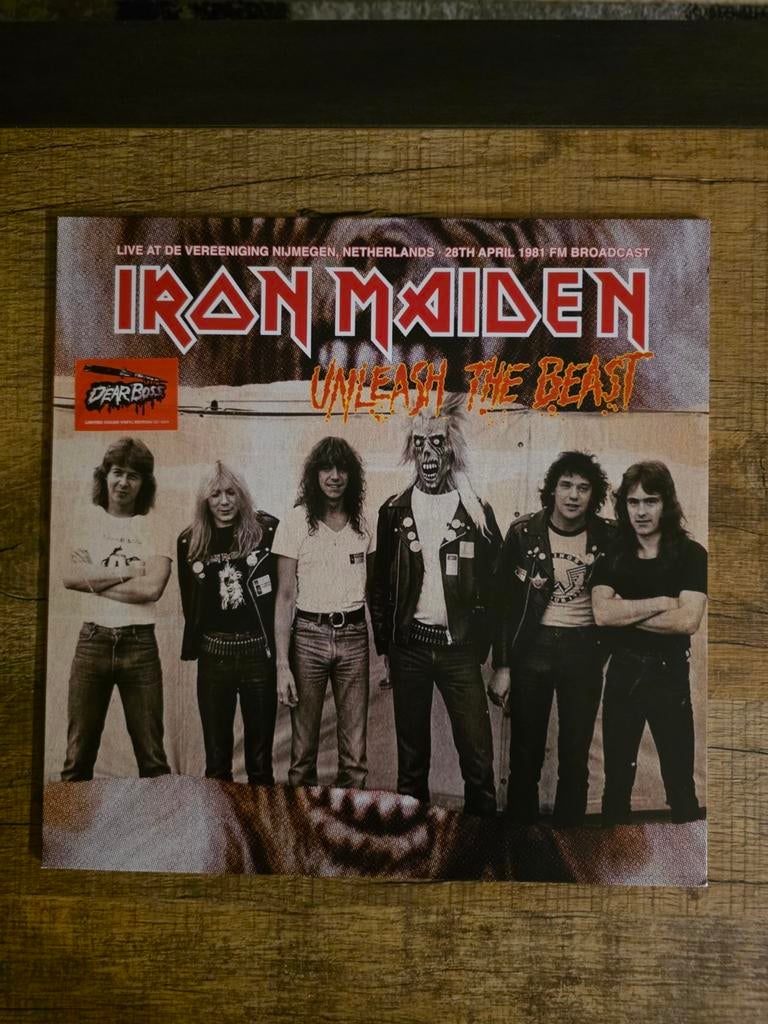 Iron Maiden - Unleash The Beast (Live Nijmegen 1981) LP, Ophalen of Verzenden, Nieuw in verpakking