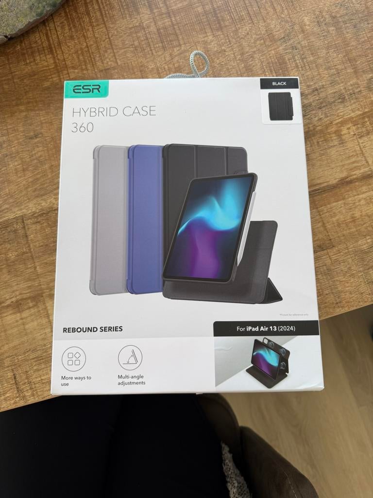ESR hybrid case 360, Ophalen of Verzenden, Zo goed als nieuw, Bescherming voor- en achterkant