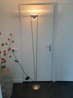 Italiaanse design halogeen staande lamp Milan met dimmer, Huis en Inrichting, Lampen | Vloerlampen, Ophalen of Verzenden, Gebruikt