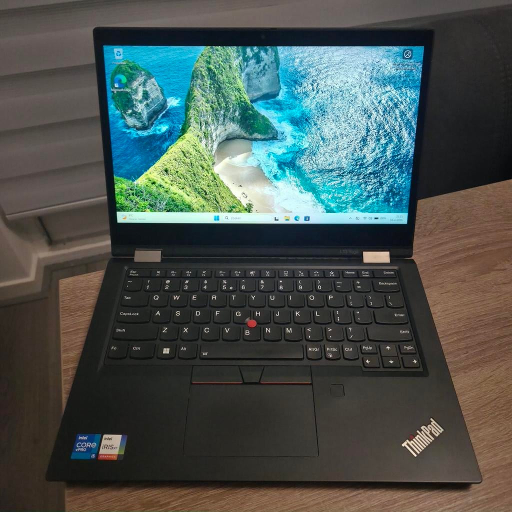 Lenovo L13 YOGA Gen 2 / I5 vPRO/16GB RAM/, Computers en Software, Windows Laptops, Ophalen, Lenovo Thinkpad, 256 GB, Qwerty