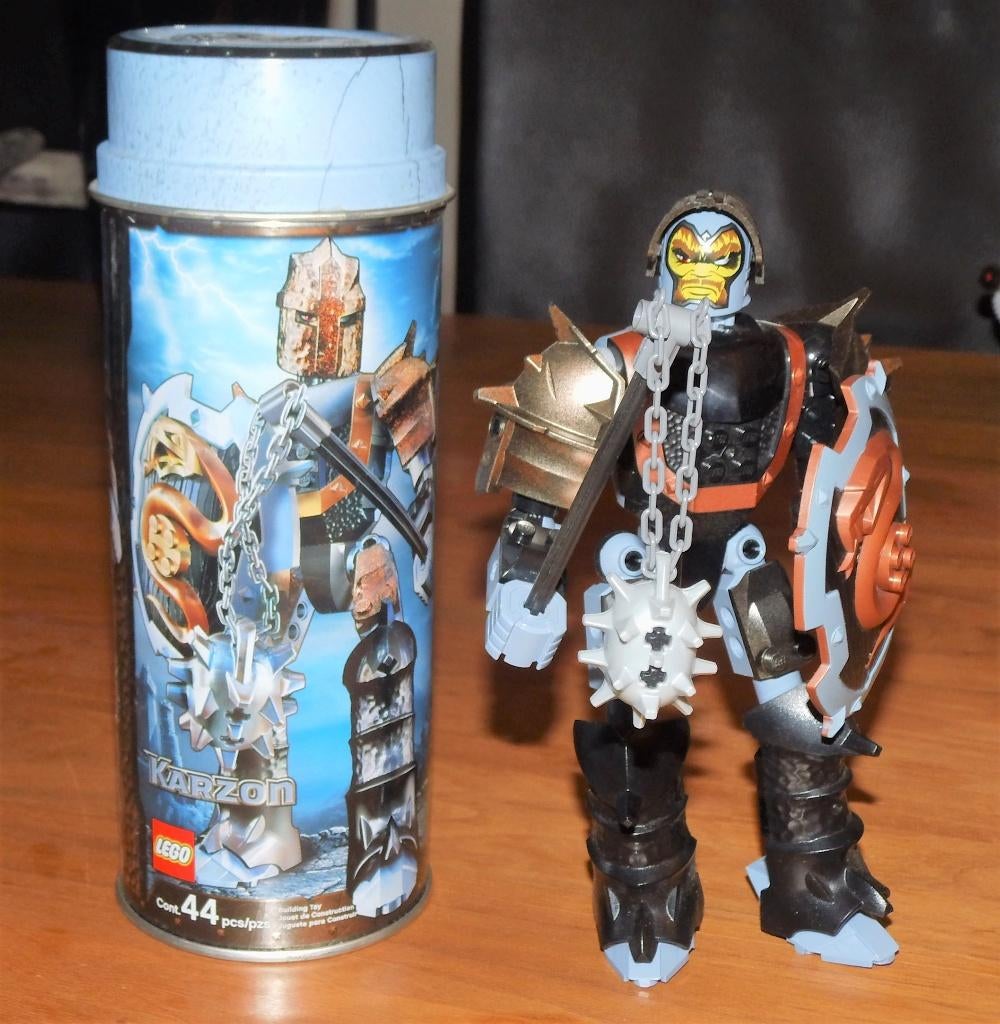 Knights Kingdom Lego Karzon 8706, Lego, Ophalen of Verzenden, Zo goed als nieuw, Compleet