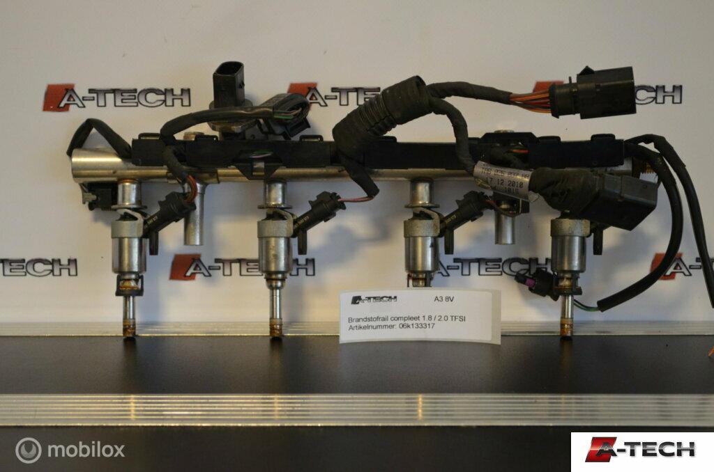 Injector Audi A3 8V 1.8 TFSI Ambiente ('12-'17) 06k133317, Audi, Gebruikt, Audi, Ophalen of Verzenden