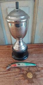 Oude lokvis vis trofee & medaille 1950- 1960, Ophalen of Verzenden