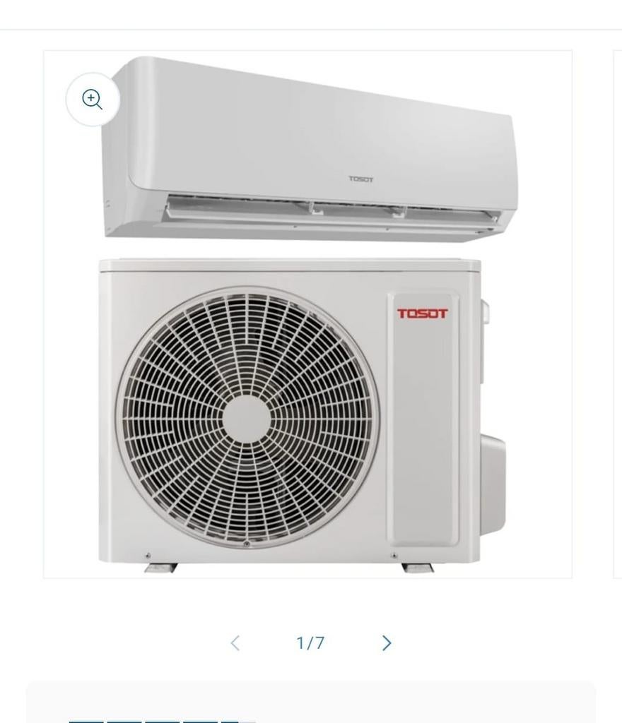 Tosot airco 3.5 KW koelen en verwarmen, Ophalen of Verzenden