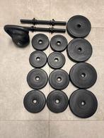 Dumbbellset met kettlebell en gewichten, Ophalen, Gebruikt, Armen, Halterset