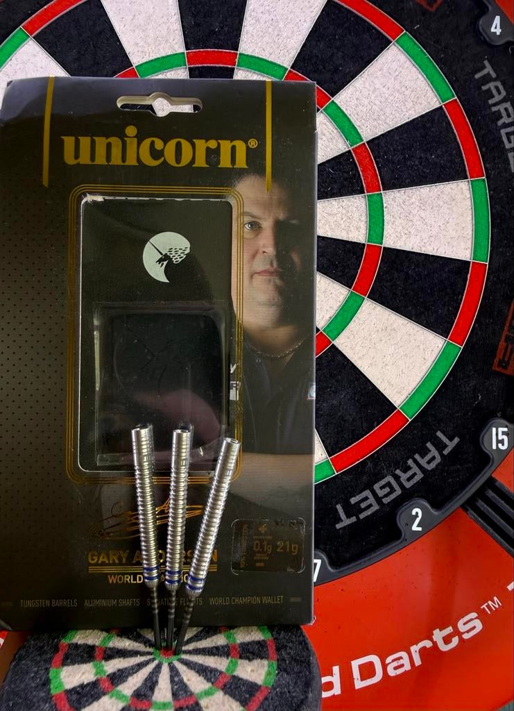Gary Anderson WC Phase 3 Darts - 21g - NIEUW!, Ophalen of Verzenden, Nieuw, Pijlen