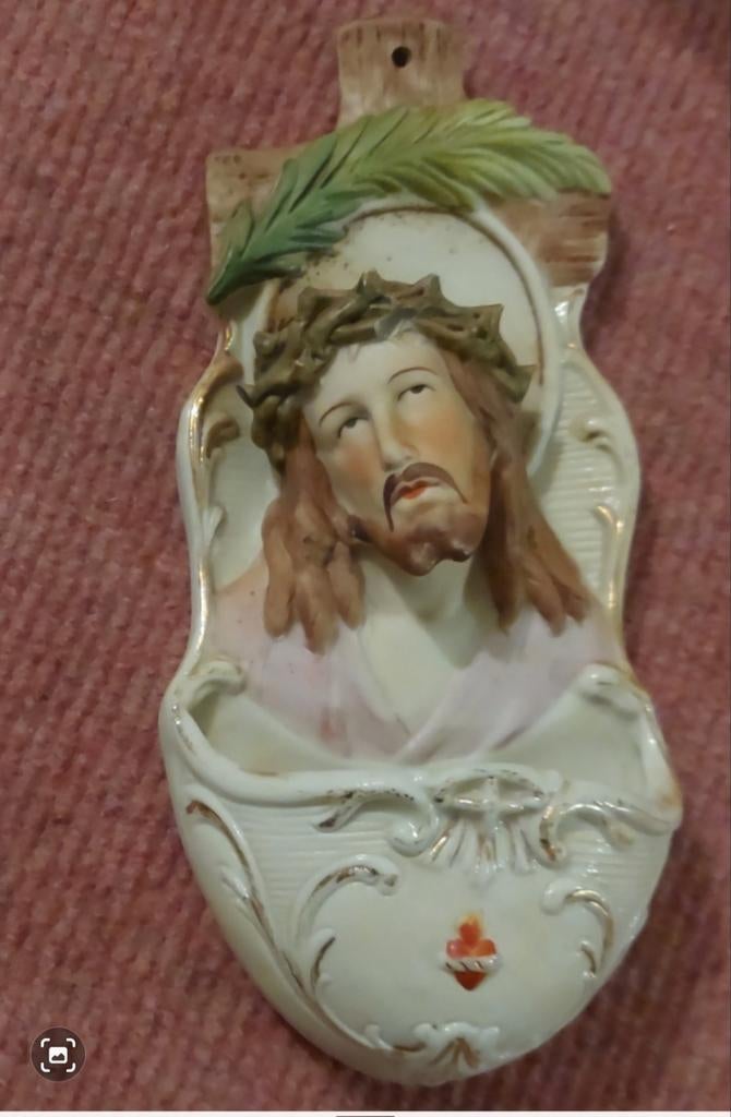 Wijwater bakjes + engelen. Antiek curiosa, Antiek en Kunst, Ophalen