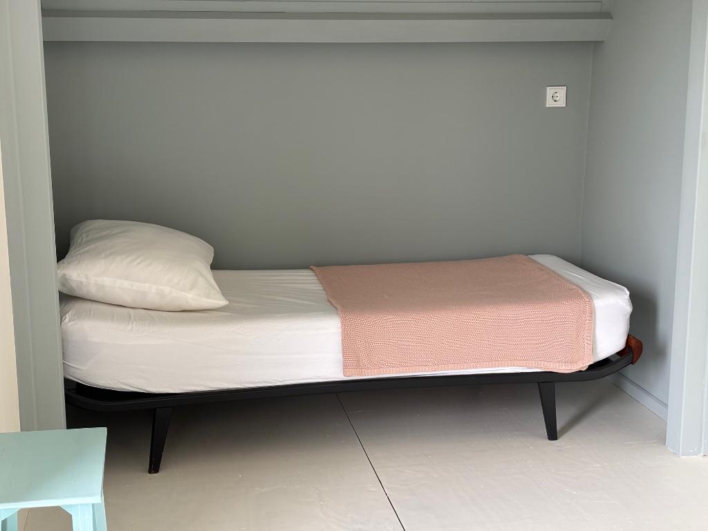 Cleopatra Bed Auping eenpersoons, Huis en Inrichting, Slaapkamer | Bedden, Ophalen, Gebruikt, Eenpersoons, Zwart