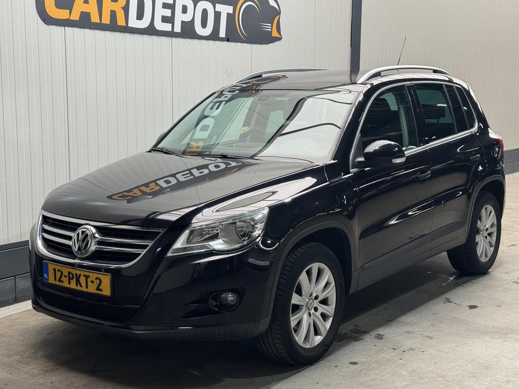 Volkswagen Tiguan 1.4 TSI Sport&Style, Auto's, Voorwielaandrijving, Euro 5, Zwart, 4 cilinders