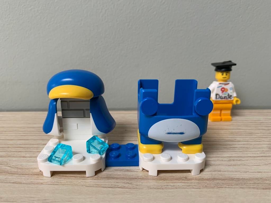 Lego set 71384 Super Mario power up pakket pungiun Mario, Ophalen of Verzenden, Zo goed als nieuw, Complete set, Lego